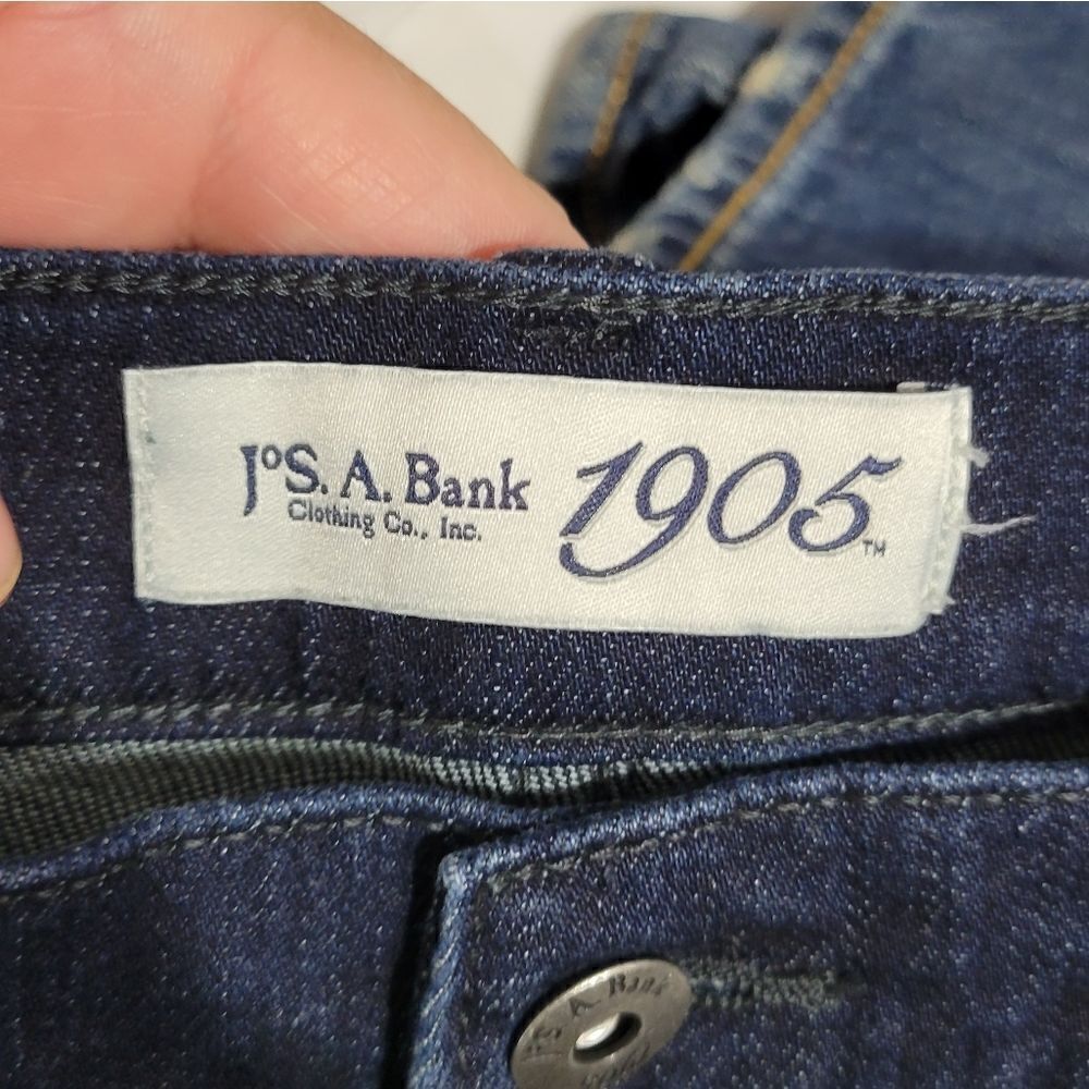 Jos. A. Bank 1905 slim fit jeans 30x32 Dark Wash - Picture 11 of 11